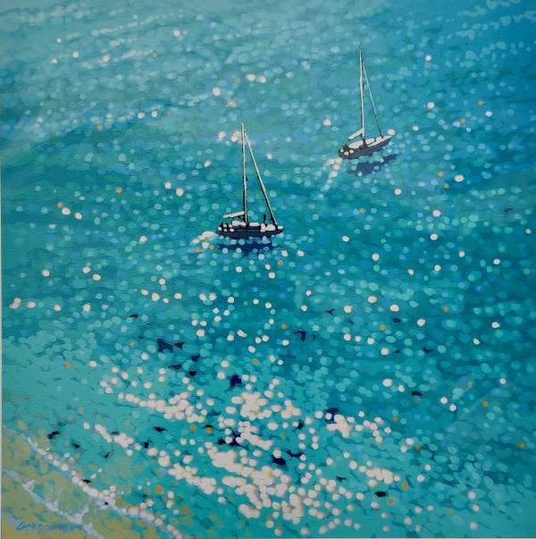 - on , Print by Gordon Hunt, measuring 50 x 50 cm (H x W) £110